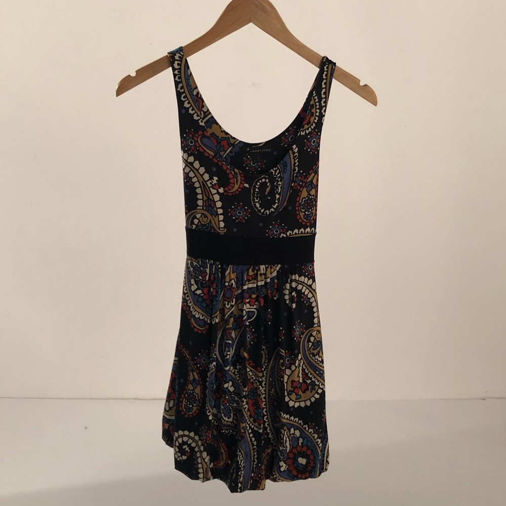 Pattern Tank Dress